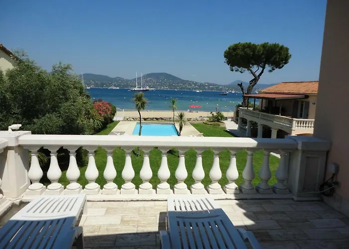 Villa Playa Del Sol Saint Tropez Lägenhetshotell Saint-Tropez